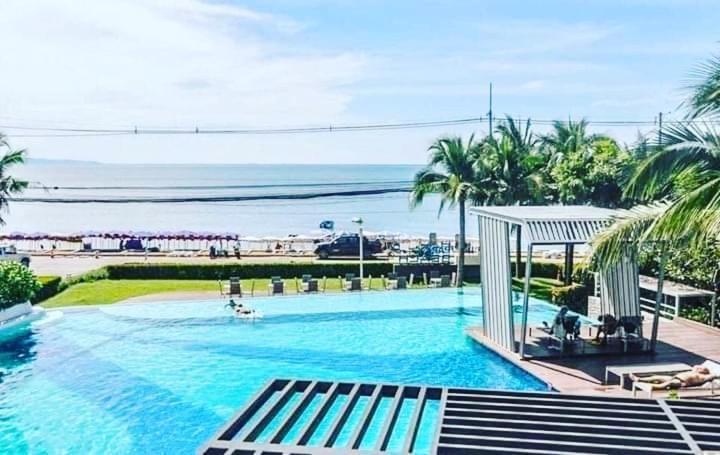 Jomtien Pattaya Condo Seaview Room Premium Exteriör bild
