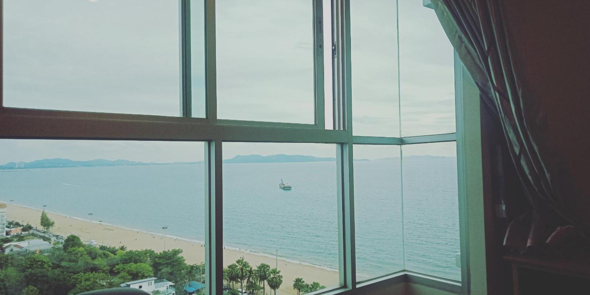 Jomtien Pattaya Condo Seaview Room Premium Exteriör bild